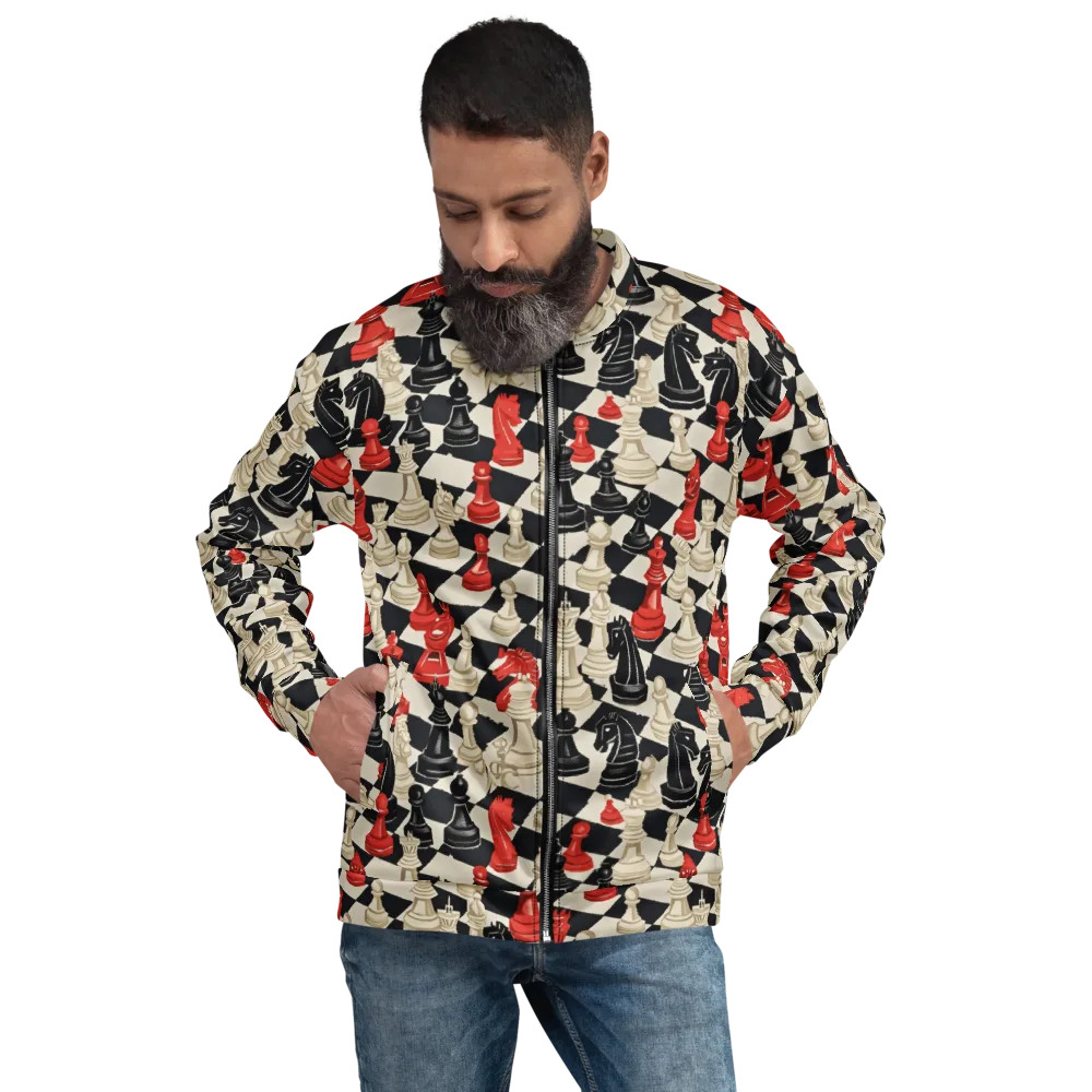 Gambit Rouge on Bomber Jacket — Front