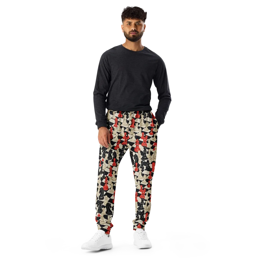 Gambit Rouge on Men's Joggers — Front