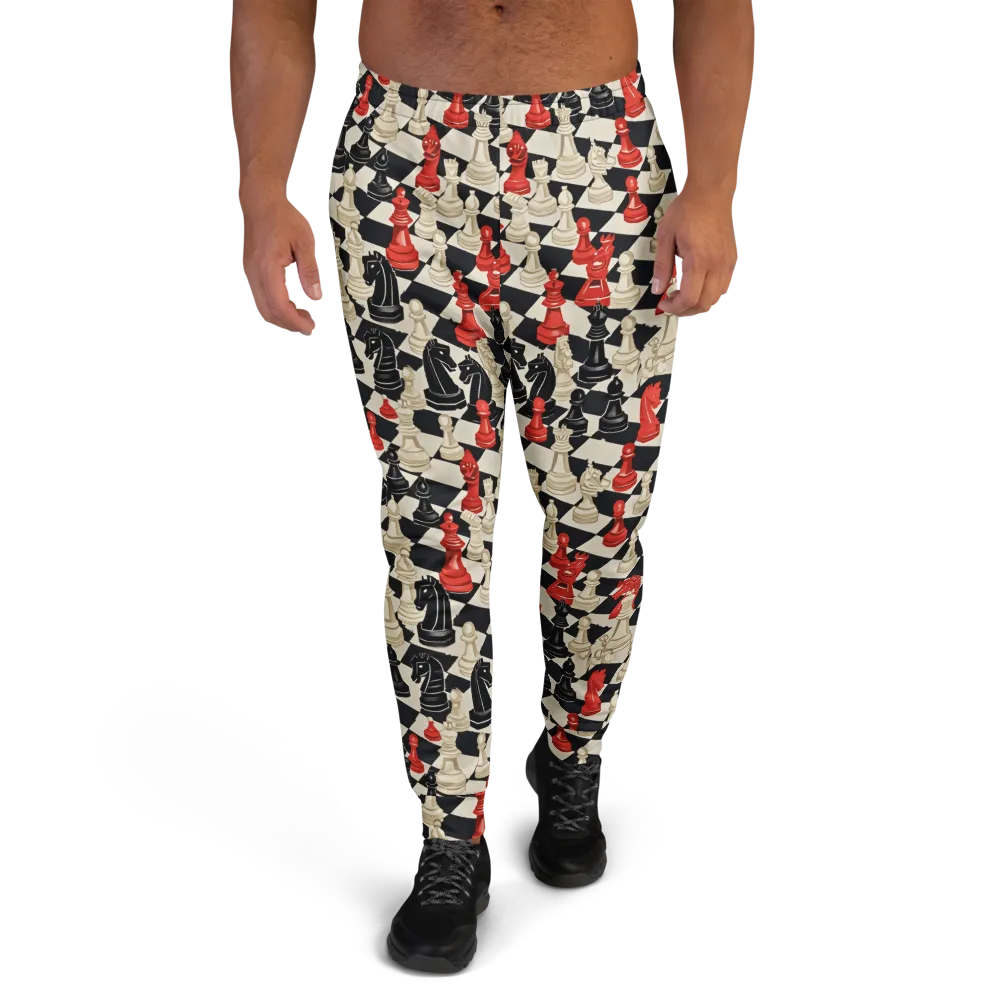 Gambit Rouge on Men's Joggers — Front