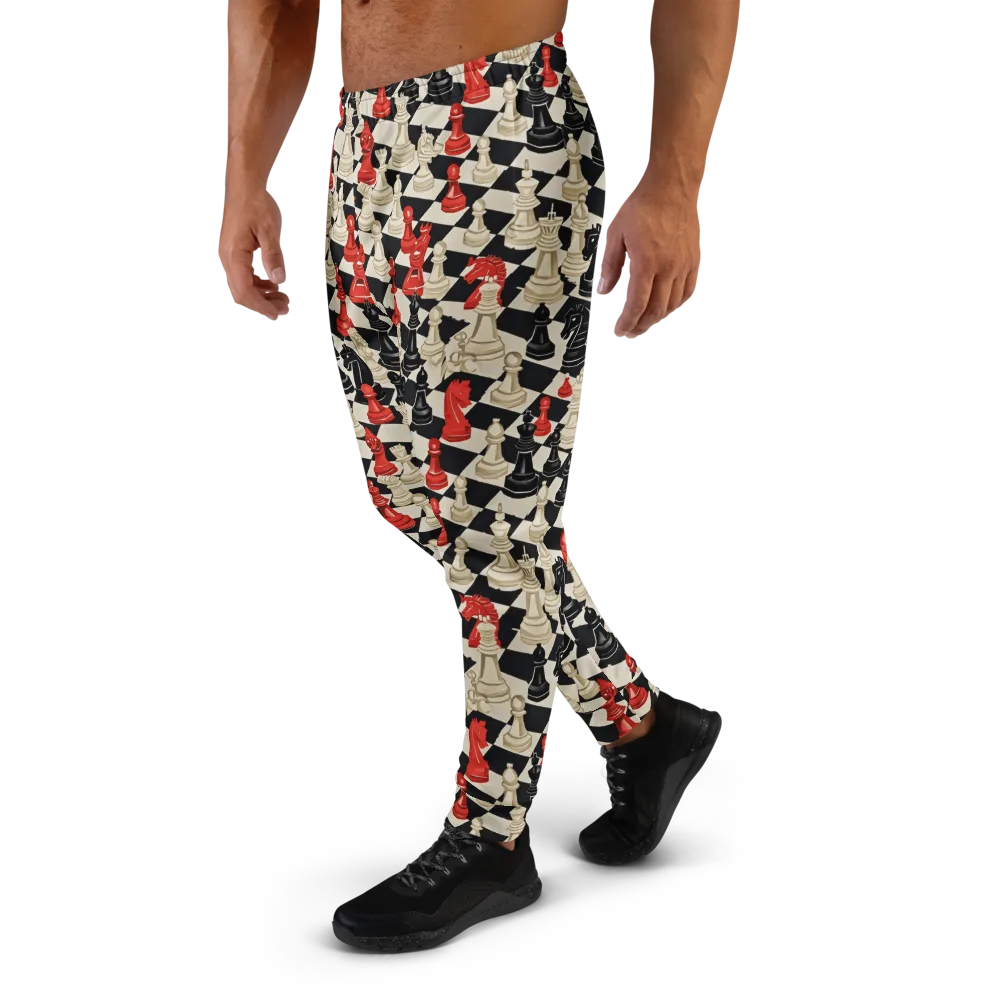 Gambit Rouge on Men's Joggers — Left