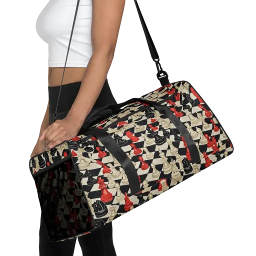 Gambit Rouge on a Duffle Bag