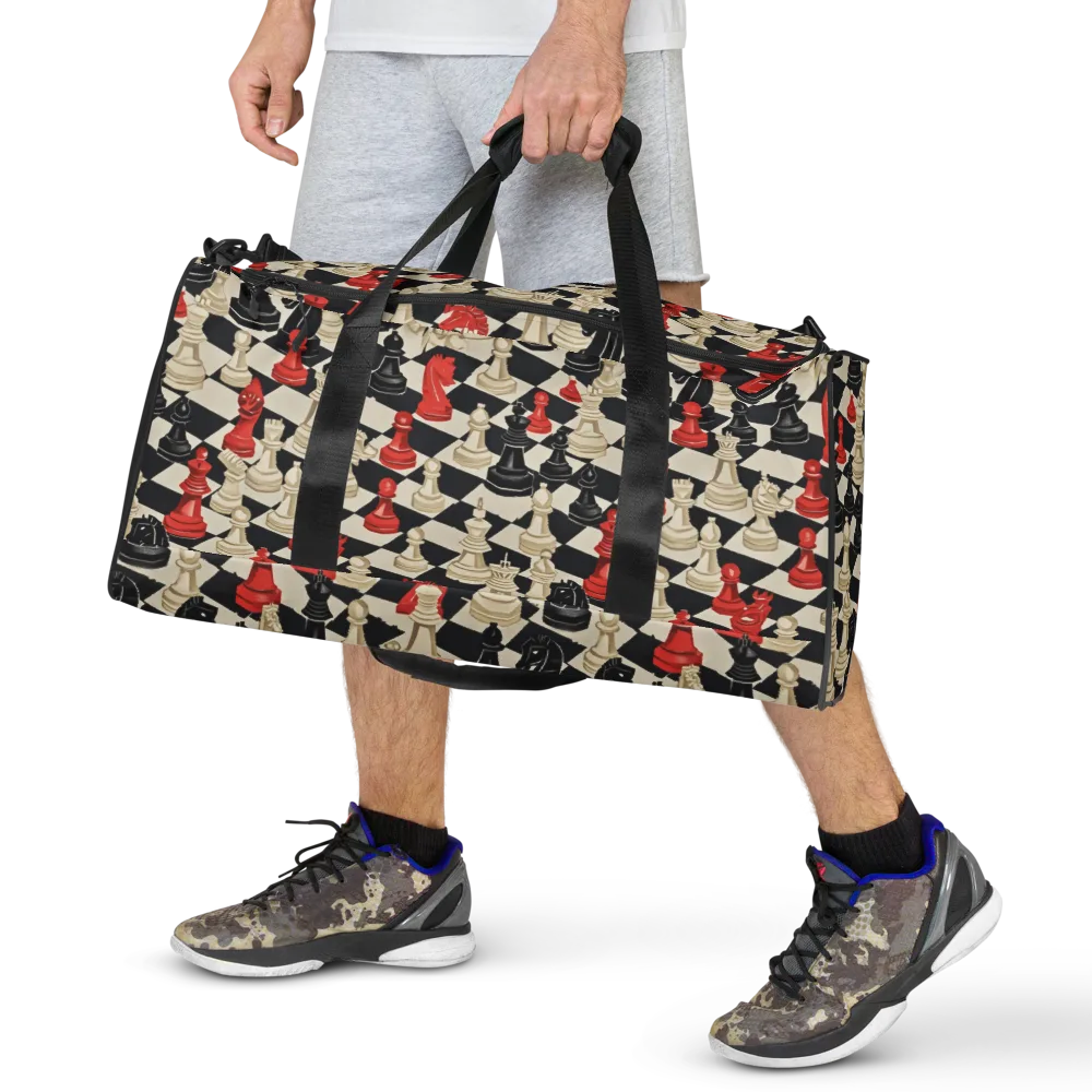 Gambit Rouge on Duffle Bag — Front