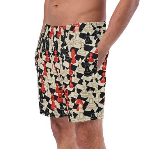 Gambit Rouge on a Swim Trunks