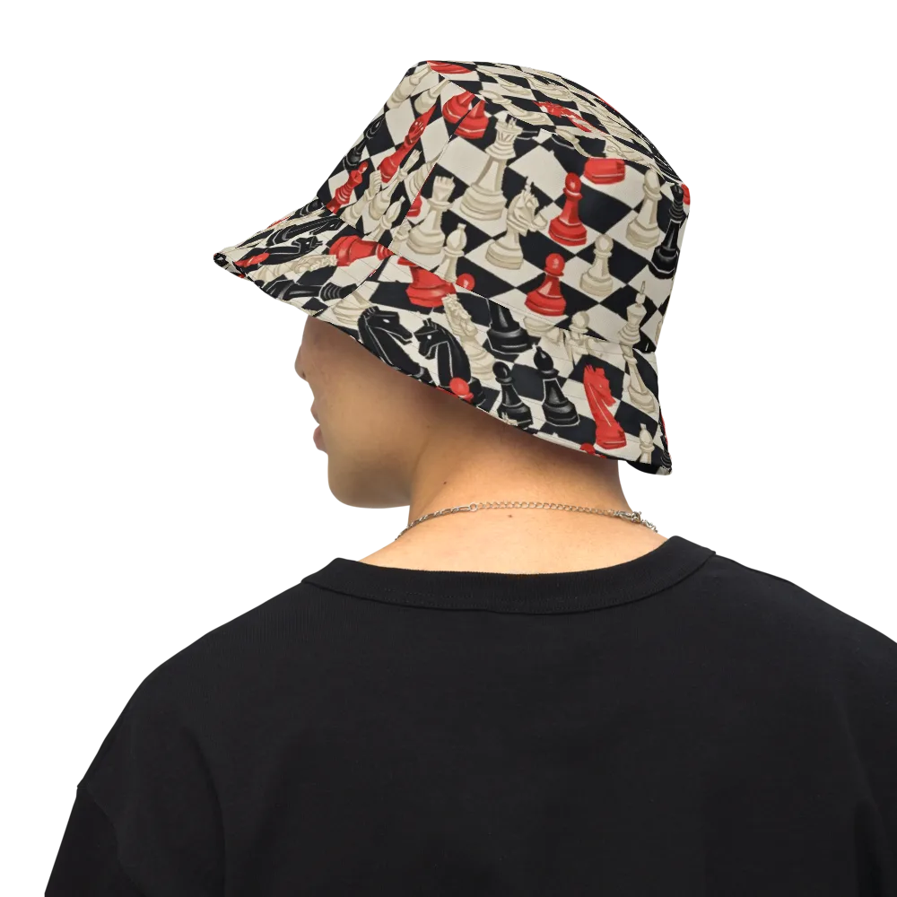 Gambit Rouge on Reversible Bucket Hat — Back Inside