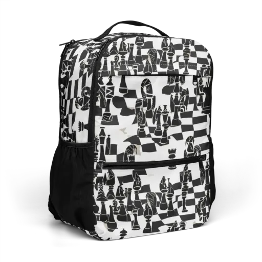 Black Queen on a Utility Backpack