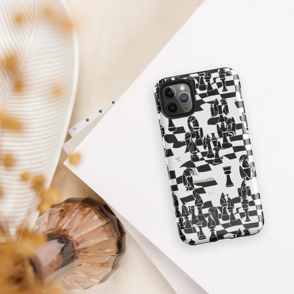 Black Queen on Tough Case for iPhone® — Front