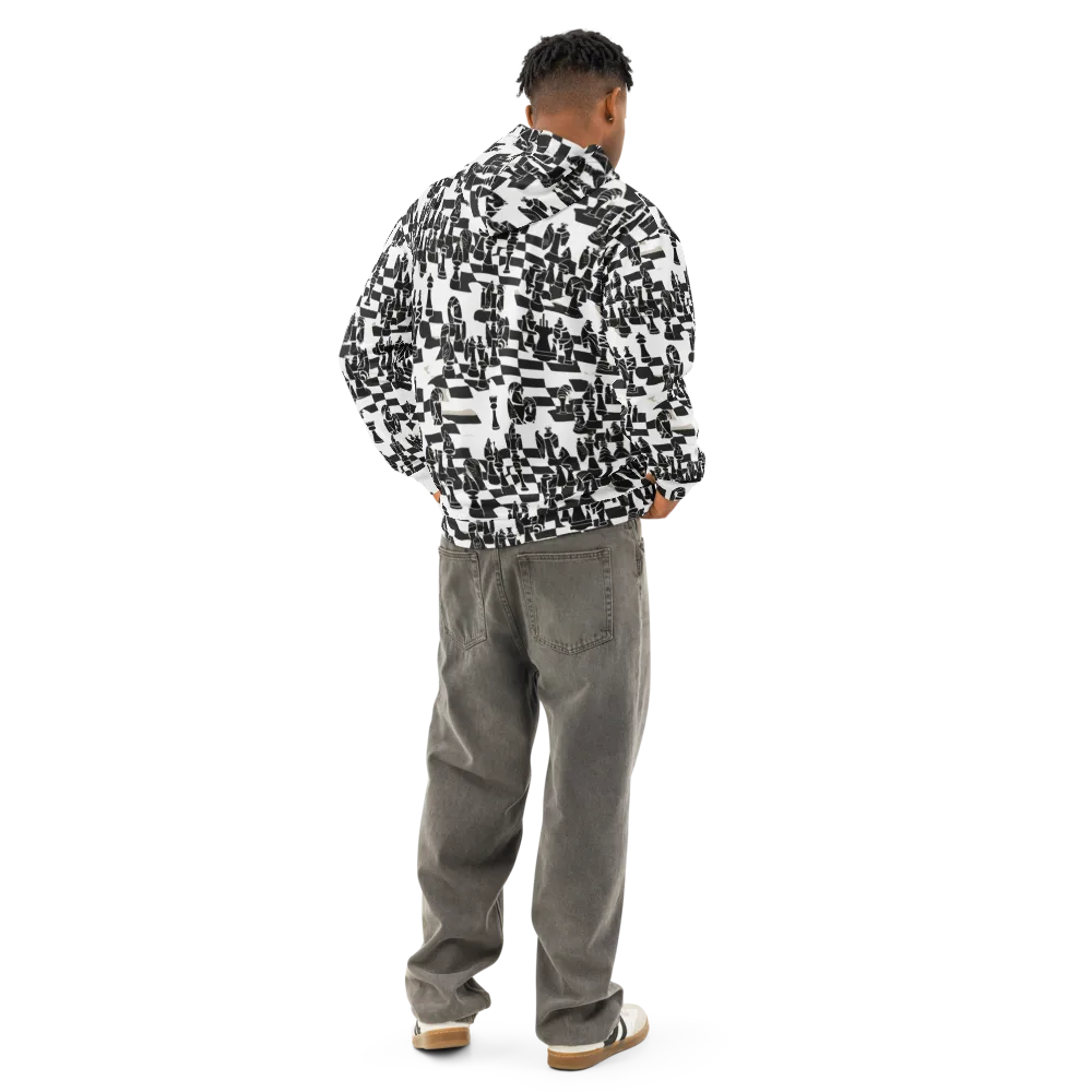 Black Queen on Cotton Hoodie — Back