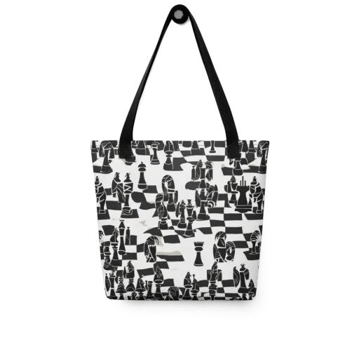 Black Queen on a Tote Bag