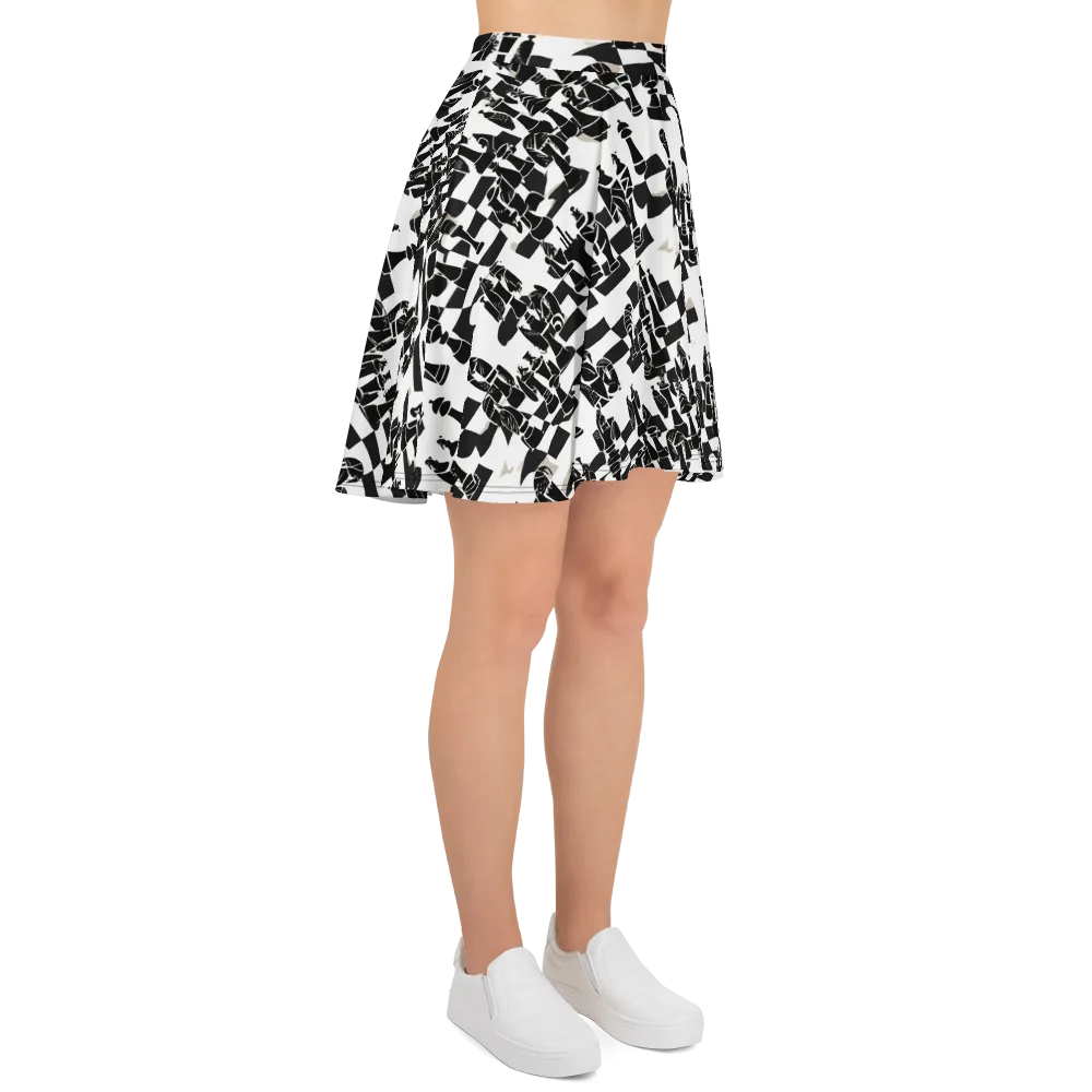 Black Queen on Skater Skirt — Right