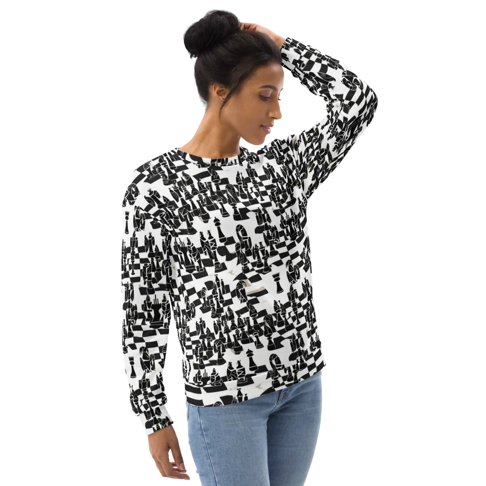 Black Queen on Sweatshirt — Right Front