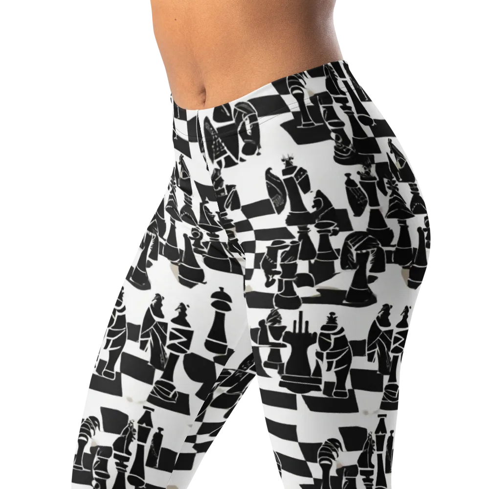 Black Queen on Leggings — Left Front