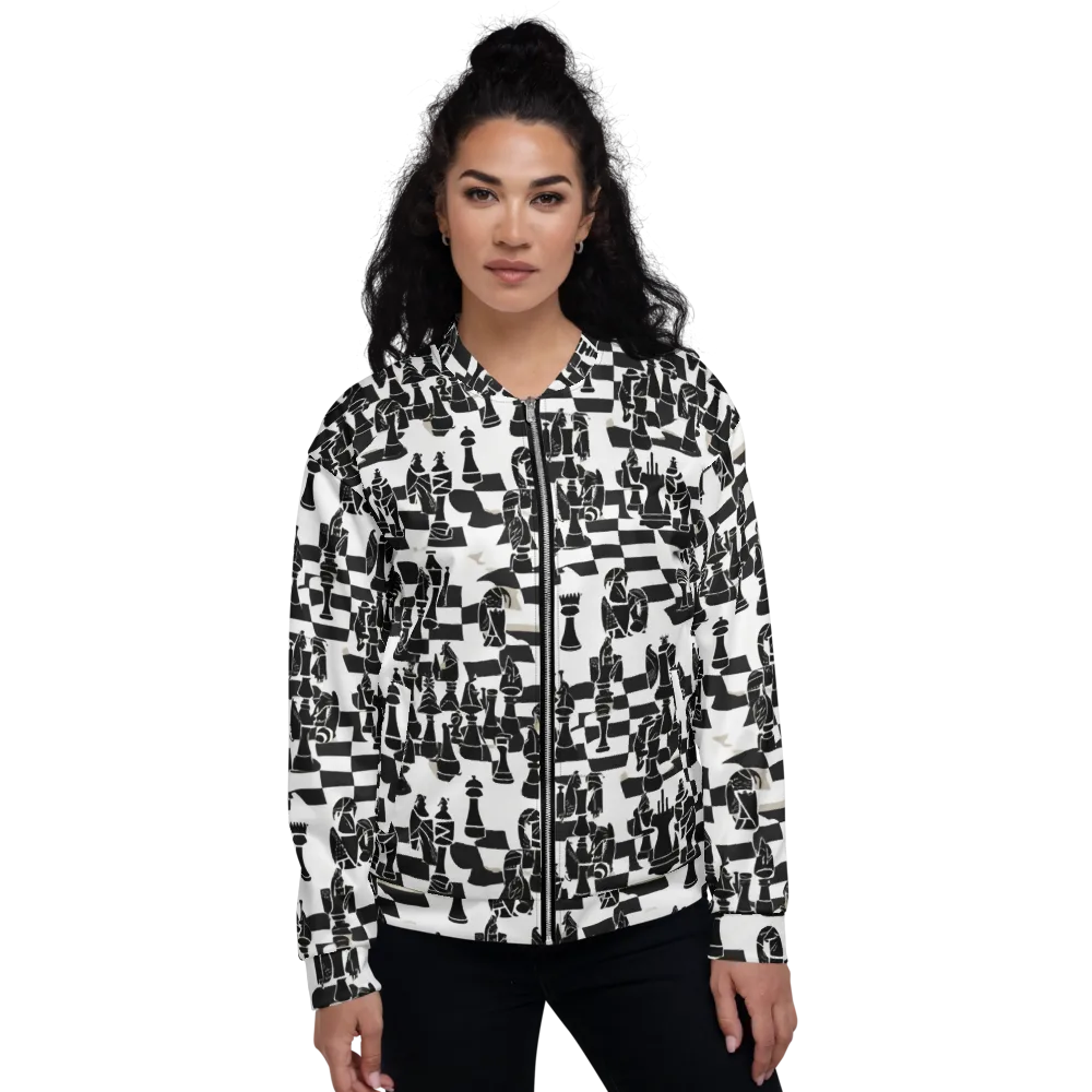 Black Queen on Bomber Jacket — Front