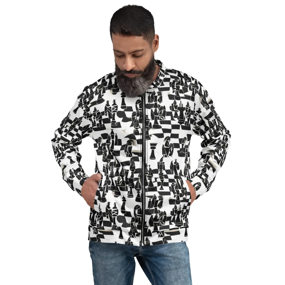 Black Queen on Bomber Jacket — Front