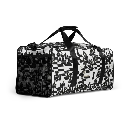 Black Queen on a Duffle Bag