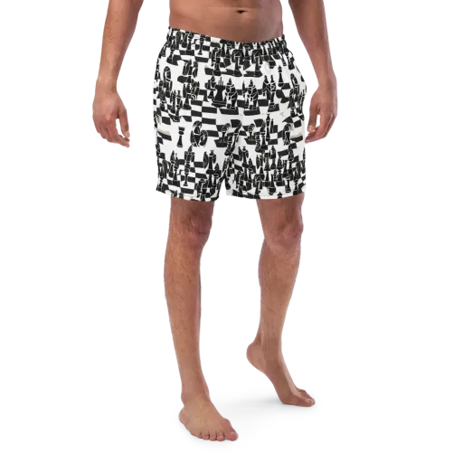 Black Queen on a Swim Trunks