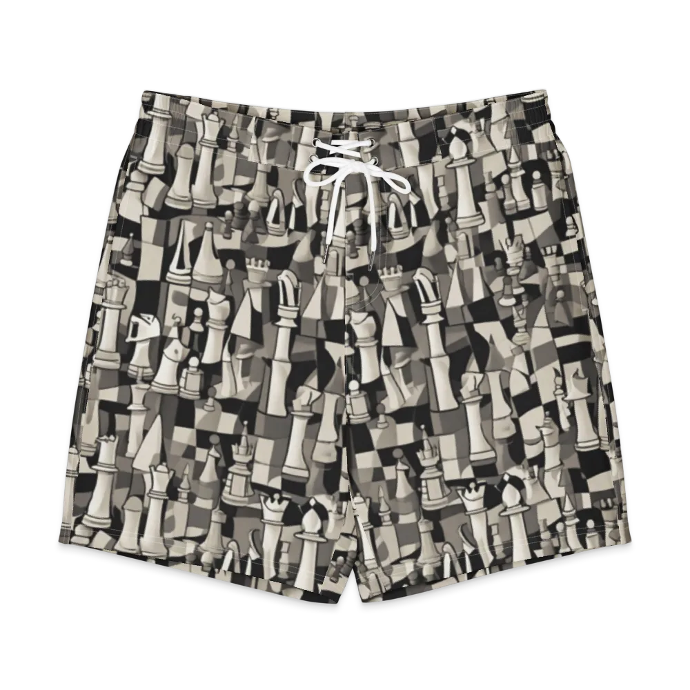 Endgame Garden on Men's Board Shorts — Front