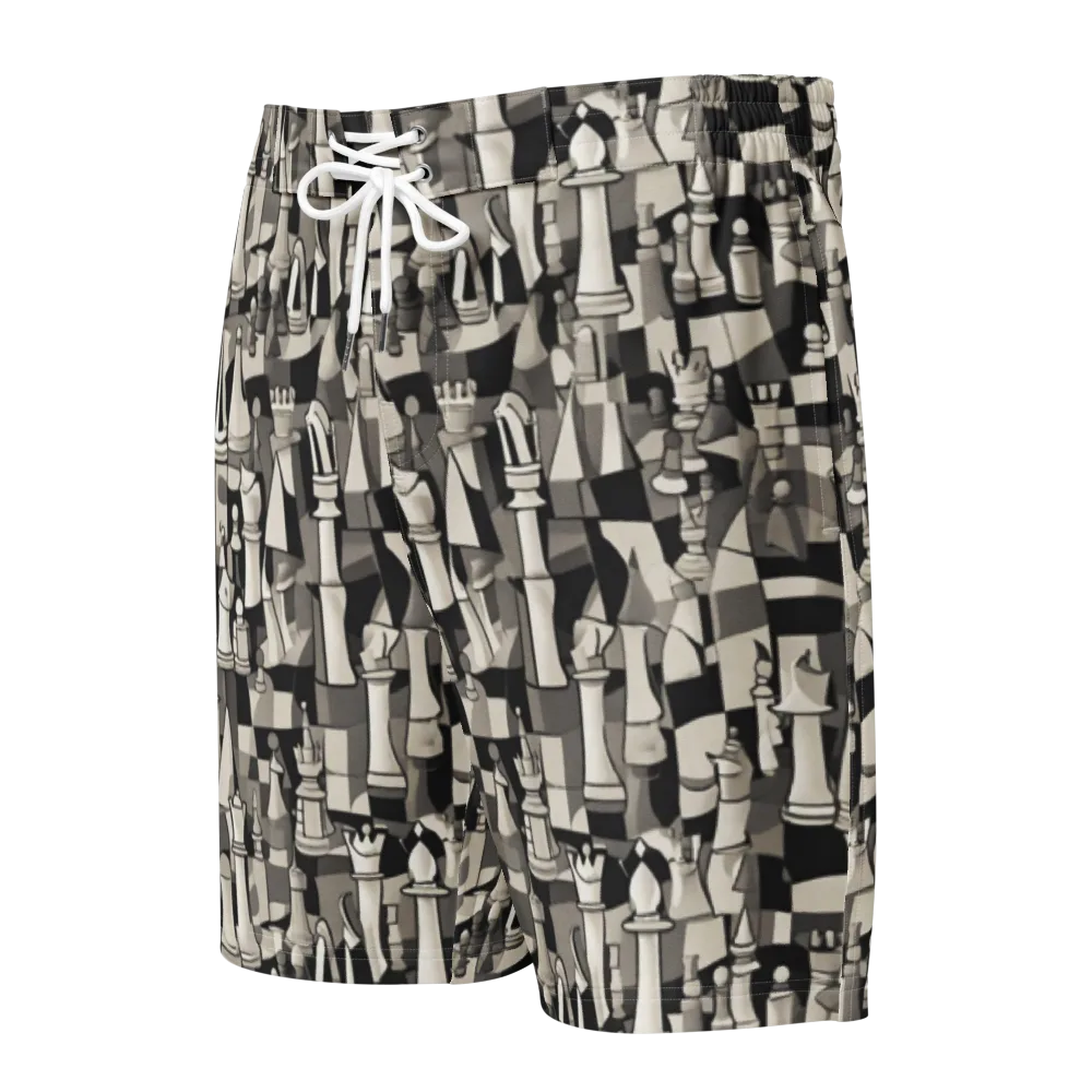 Endgame Garden on Men's Board Shorts — Front