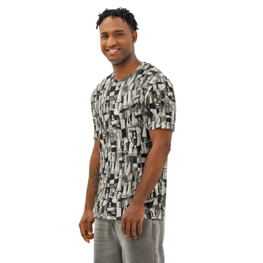 Endgame Garden on a Men's Cotton Crew Neck T-Shirt