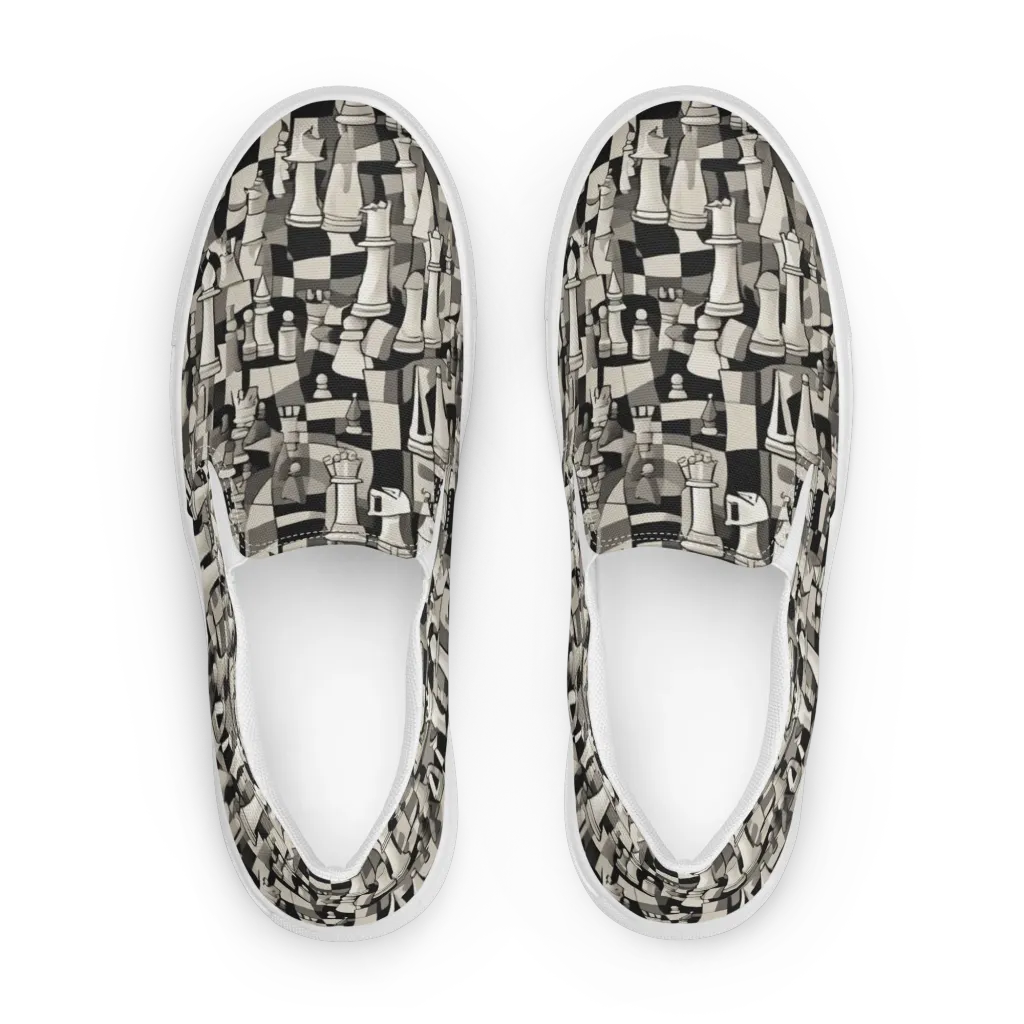 Endgame Garden on Women's Slip-On Canvas Shoes — Front