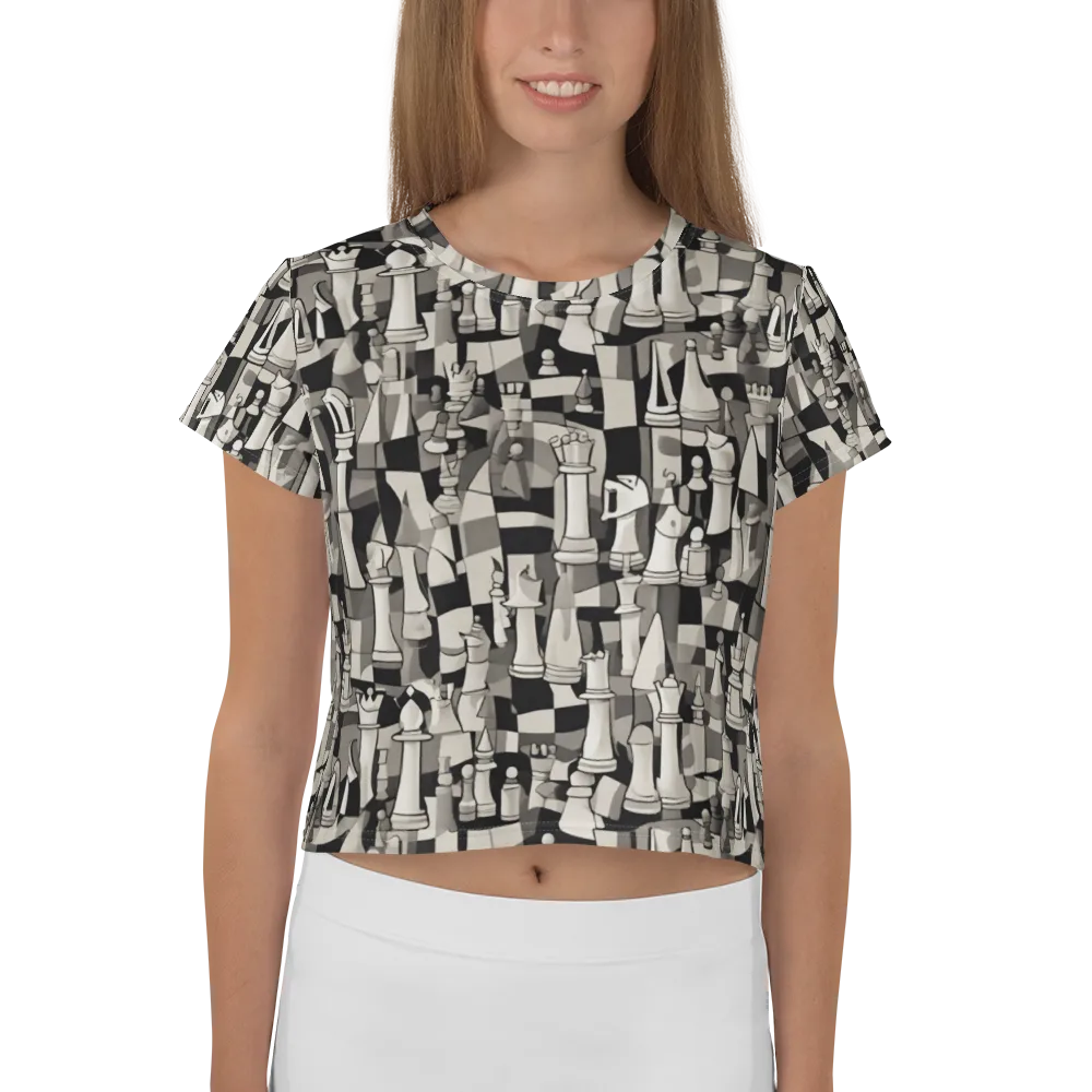 Endgame Garden on Crop Tee — Front