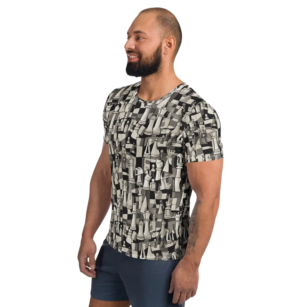 Endgame Garden on Men's Athletic T-Shirt — Left
