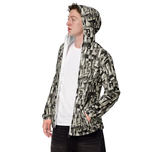 Endgame Garden on a Men's Windbreaker