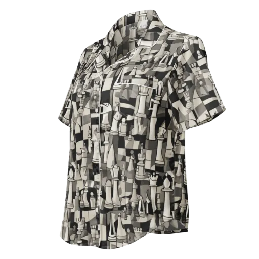 Endgame Garden on a Women's Short Sleeve Pajama Top