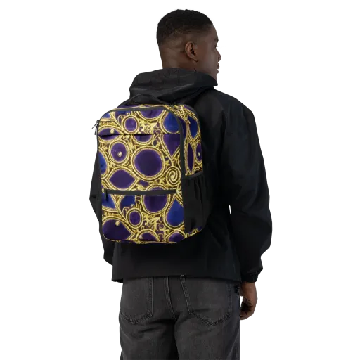 Gilded Midnight on a Utility Backpack
