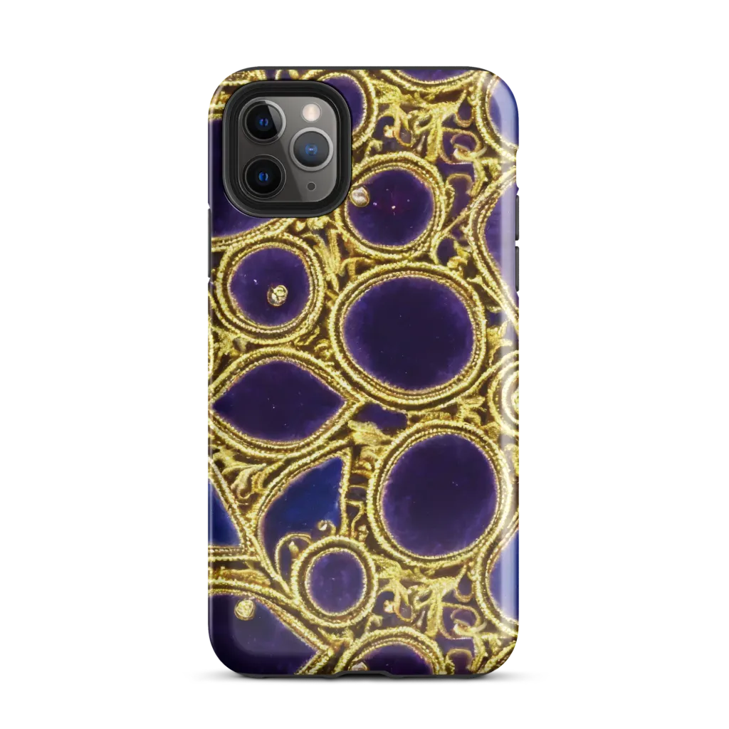 Gilded Midnight on Tough Case for iPhone® — Front