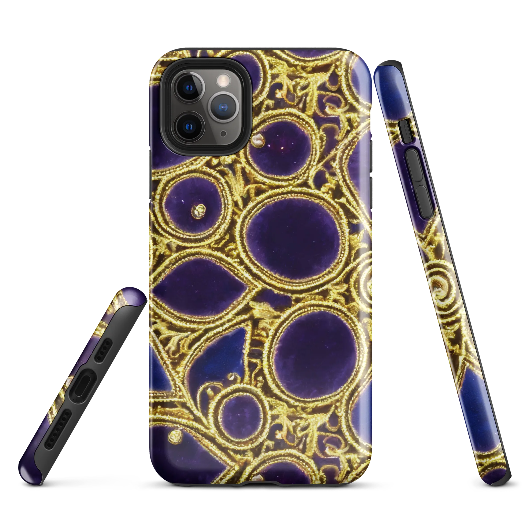 Gilded Midnight on Tough Case for iPhone® — Front