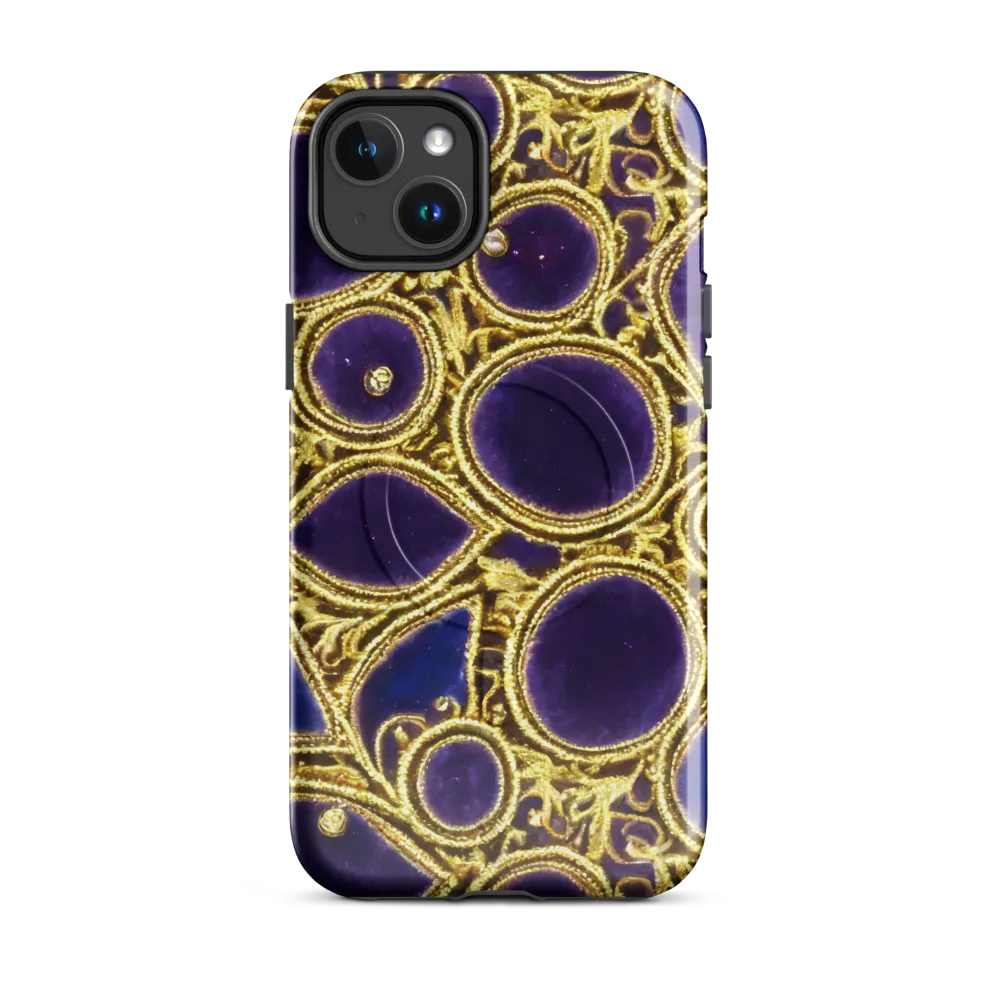 Gilded Midnight on MagSafe Tough Case for iPhone® — Front