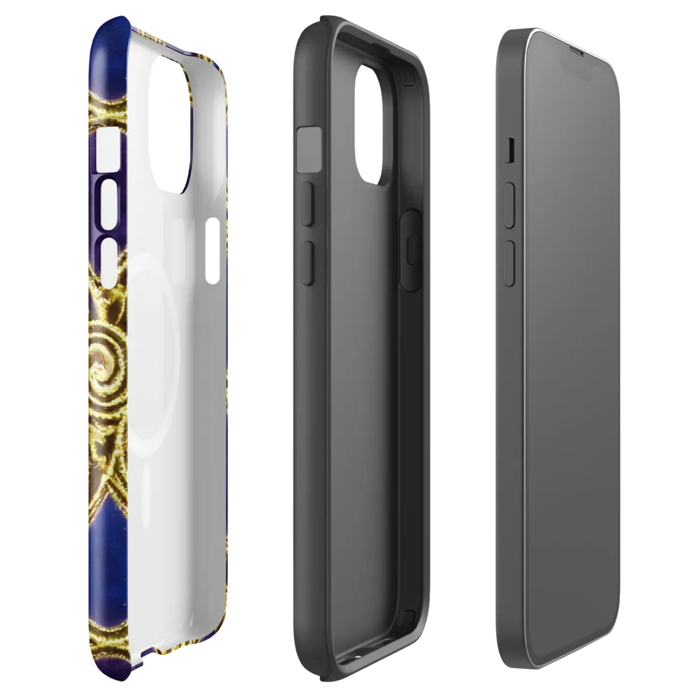 Gilded Midnight on MagSafe Tough Case for iPhone® — Front