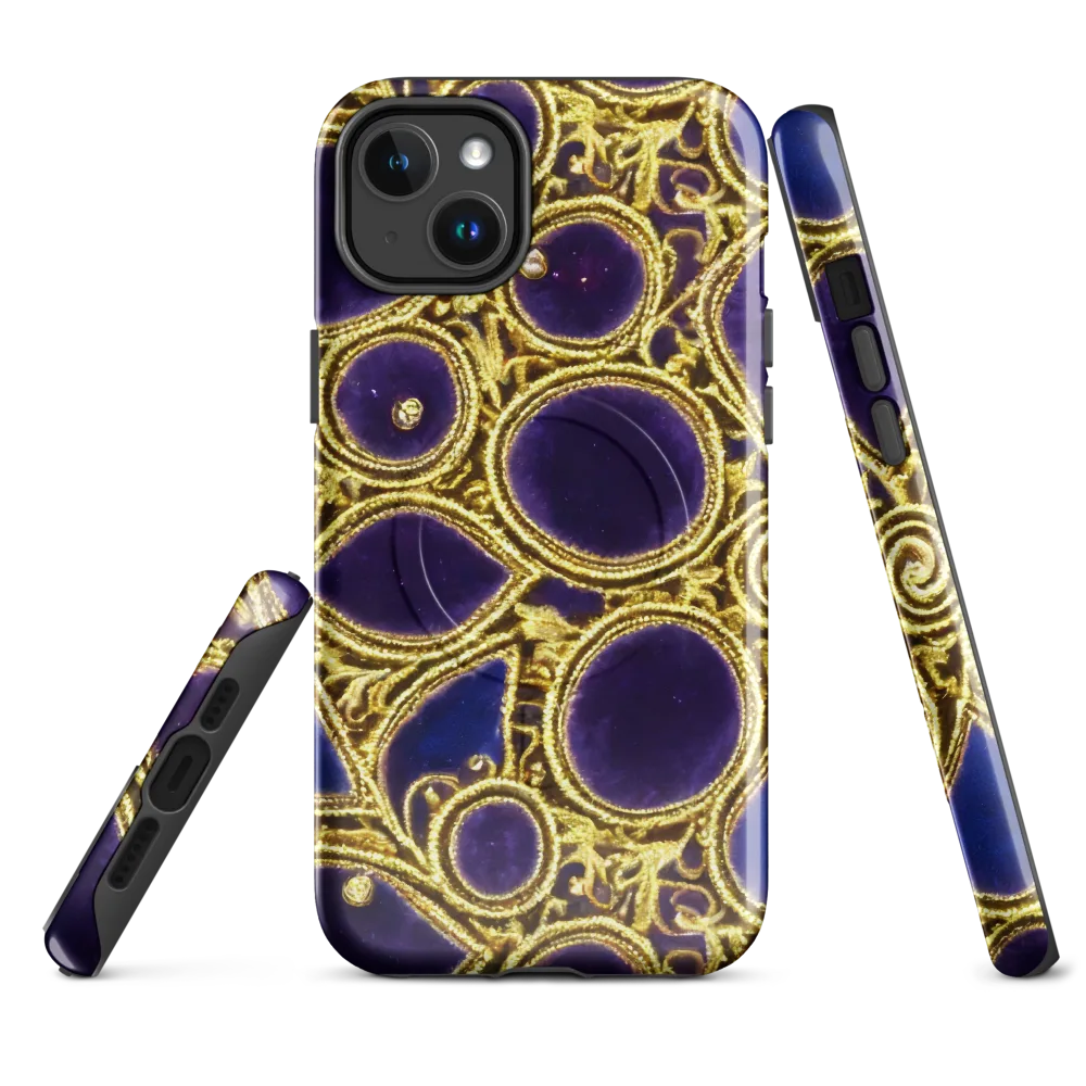 Gilded Midnight on MagSafe Tough Case for iPhone® — Front