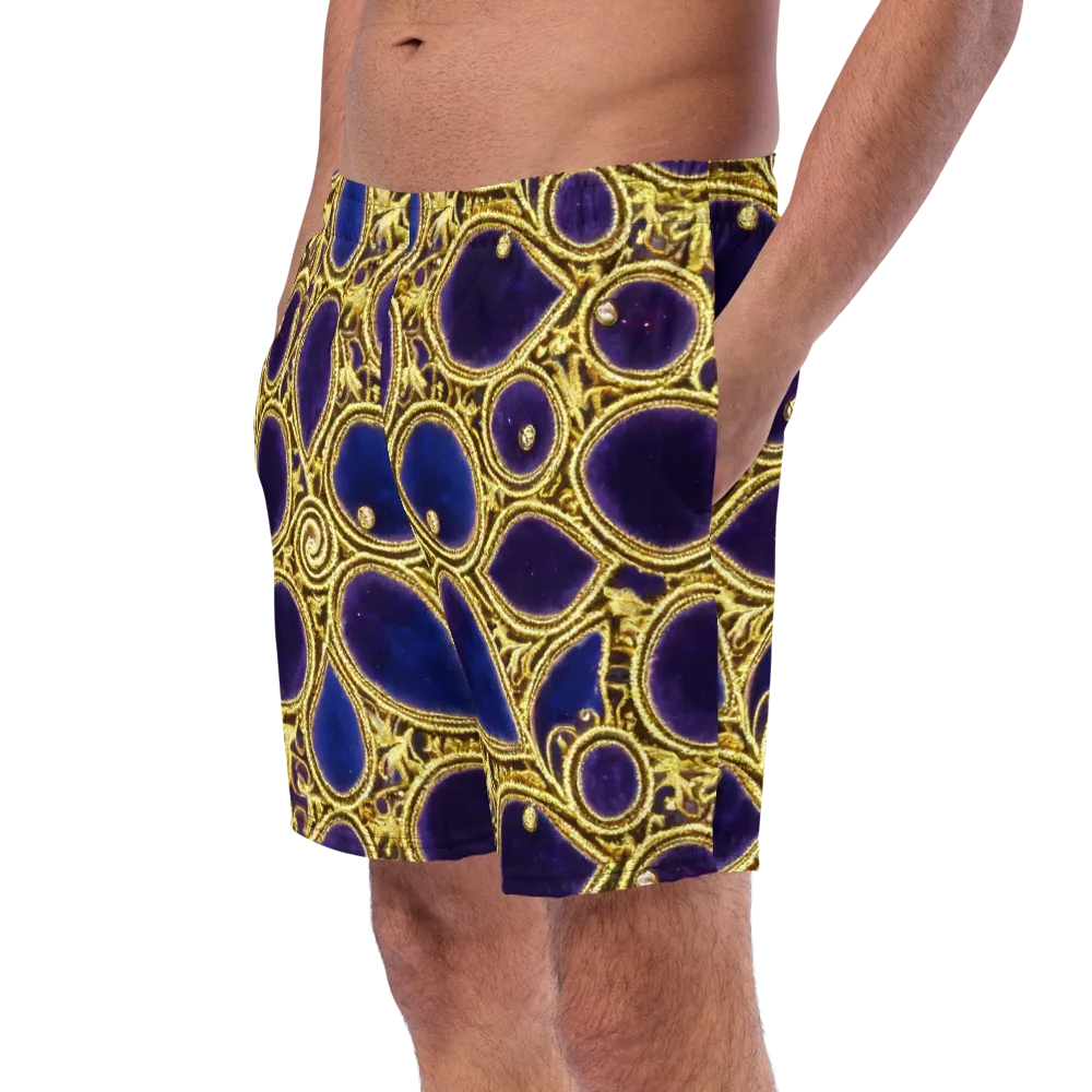 Gilded Midnight on Swim Trunks — Left Front