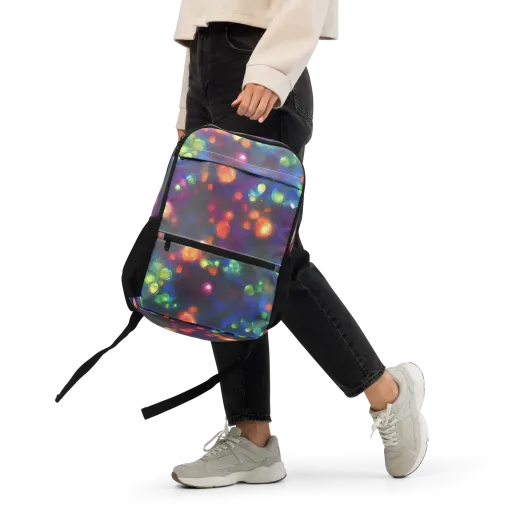 Chromatic Embers on a Utility Backpack