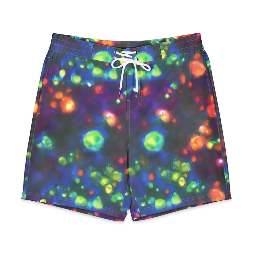Chromatic Embers on Men's Board Shorts — Front