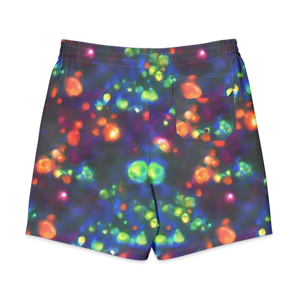 Chromatic Embers on Men's Board Shorts — Back