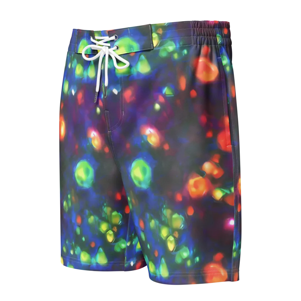 Chromatic Embers on Men's Board Shorts — Front
