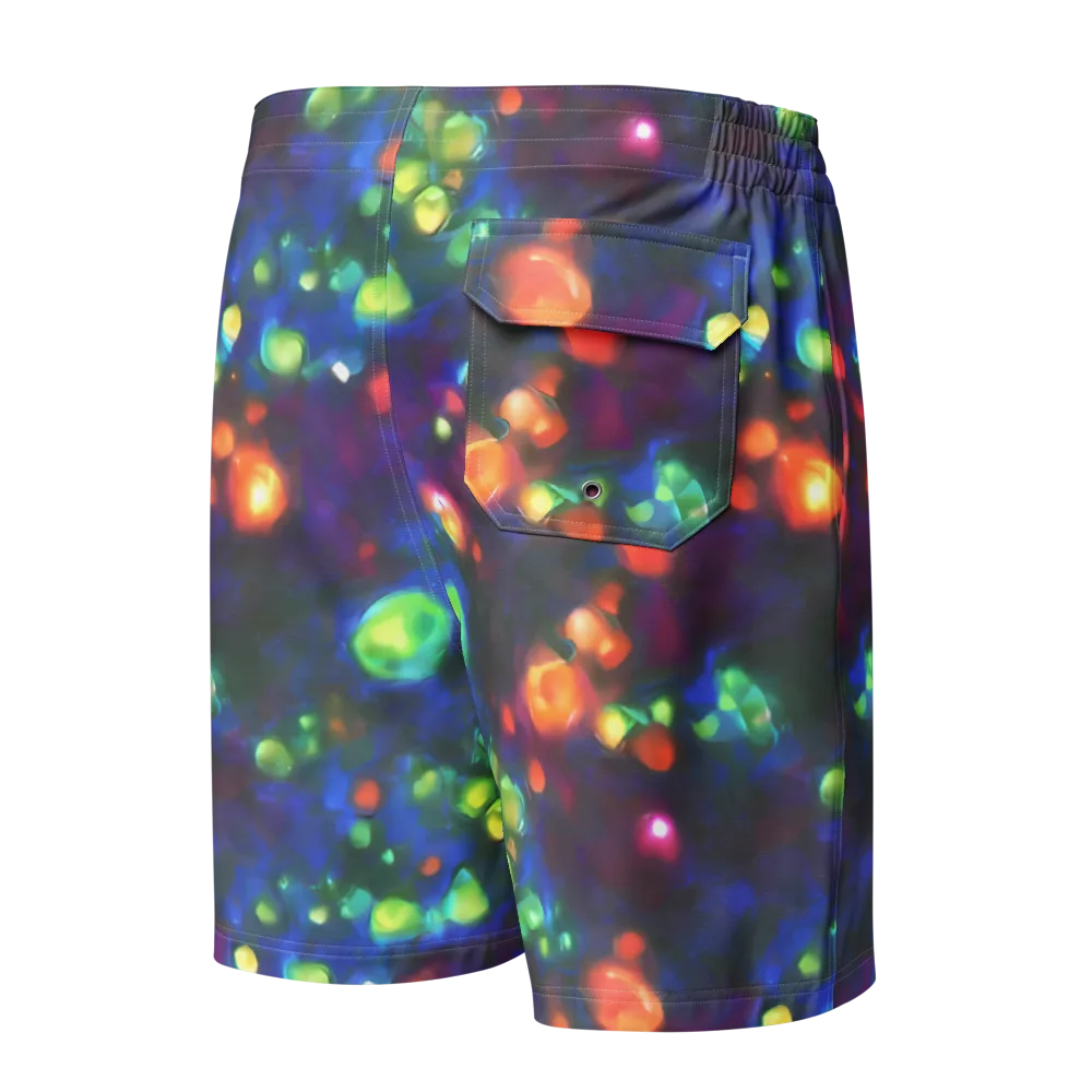 Chromatic Embers on Men's Board Shorts — Back