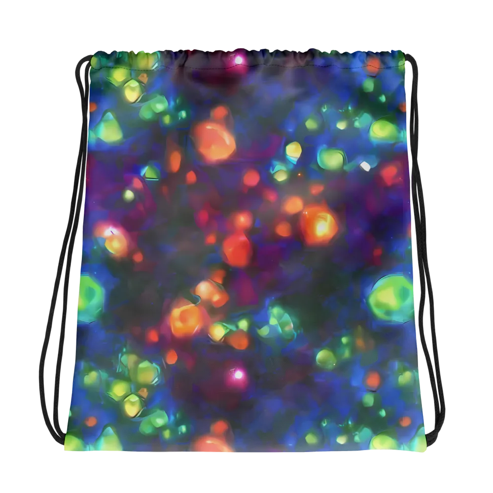 Chromatic Embers on Drawstring Bag — Photo