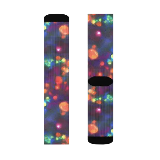 Chromatic Embers on a Socks