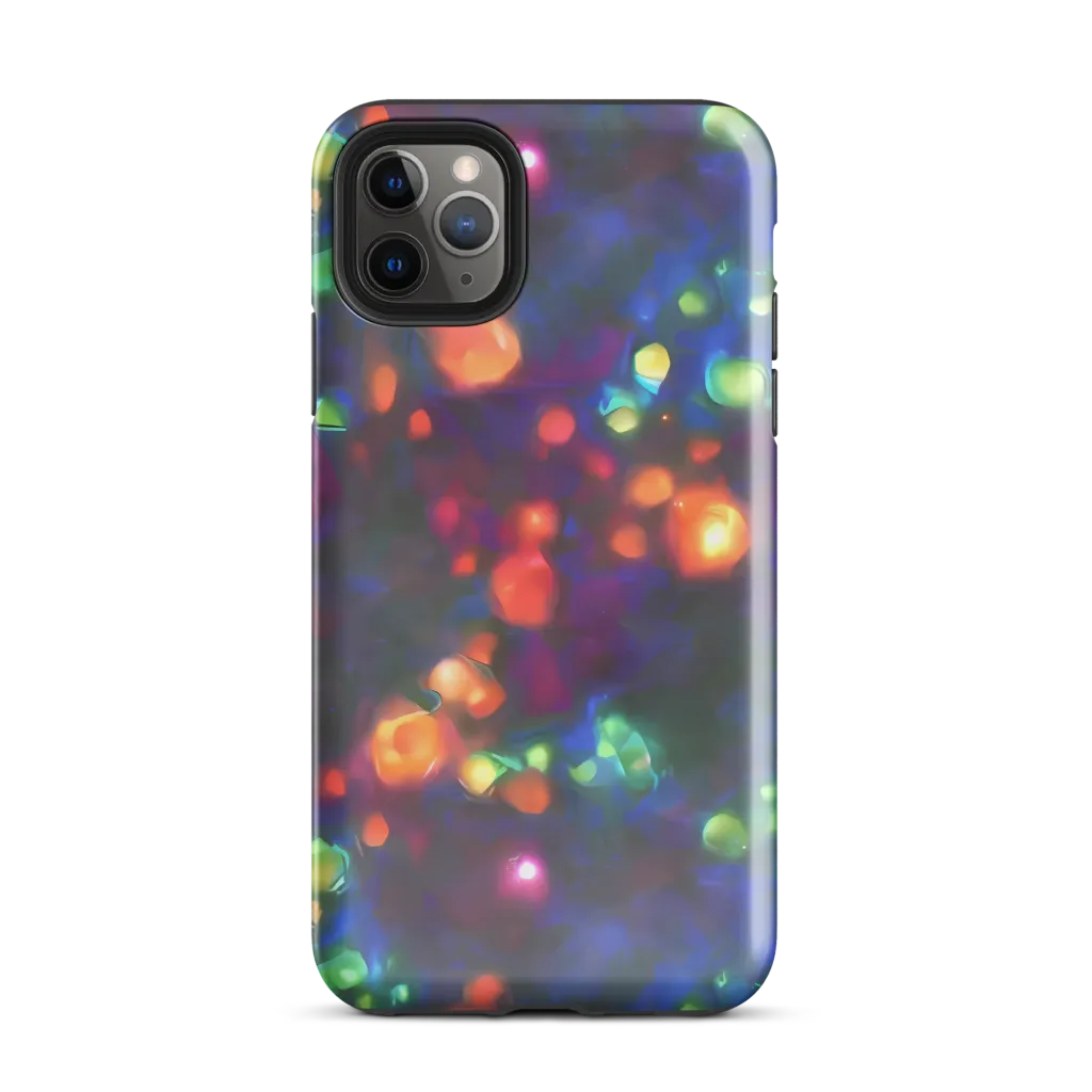 Chromatic Embers on Tough Case for iPhone® — Front
