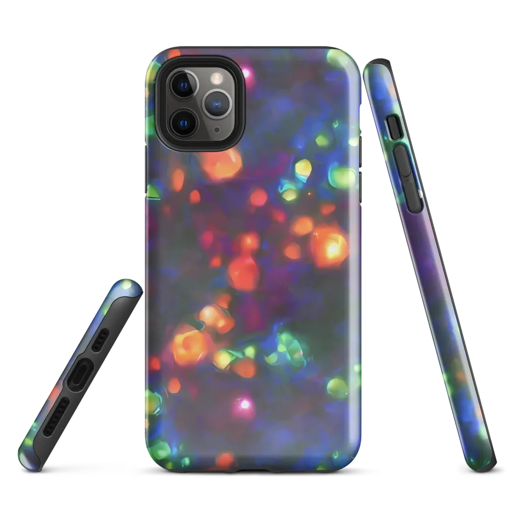 Chromatic Embers on Tough Case for iPhone® — Front
