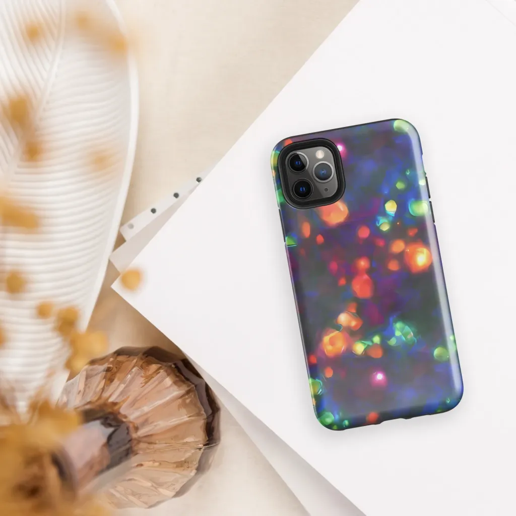 Chromatic Embers on Tough Case for iPhone® — Front