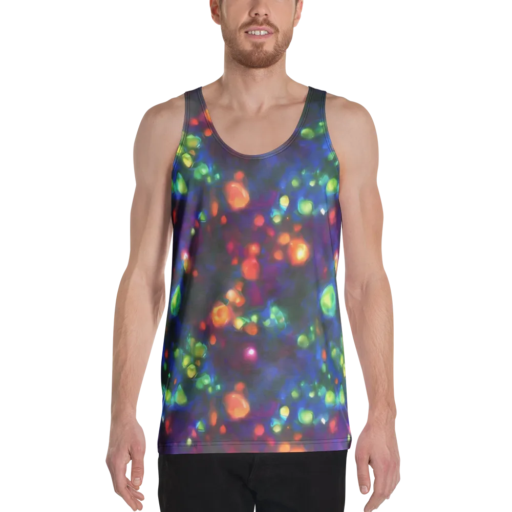 Chromatic Embers on Men's Tank Top — Front
