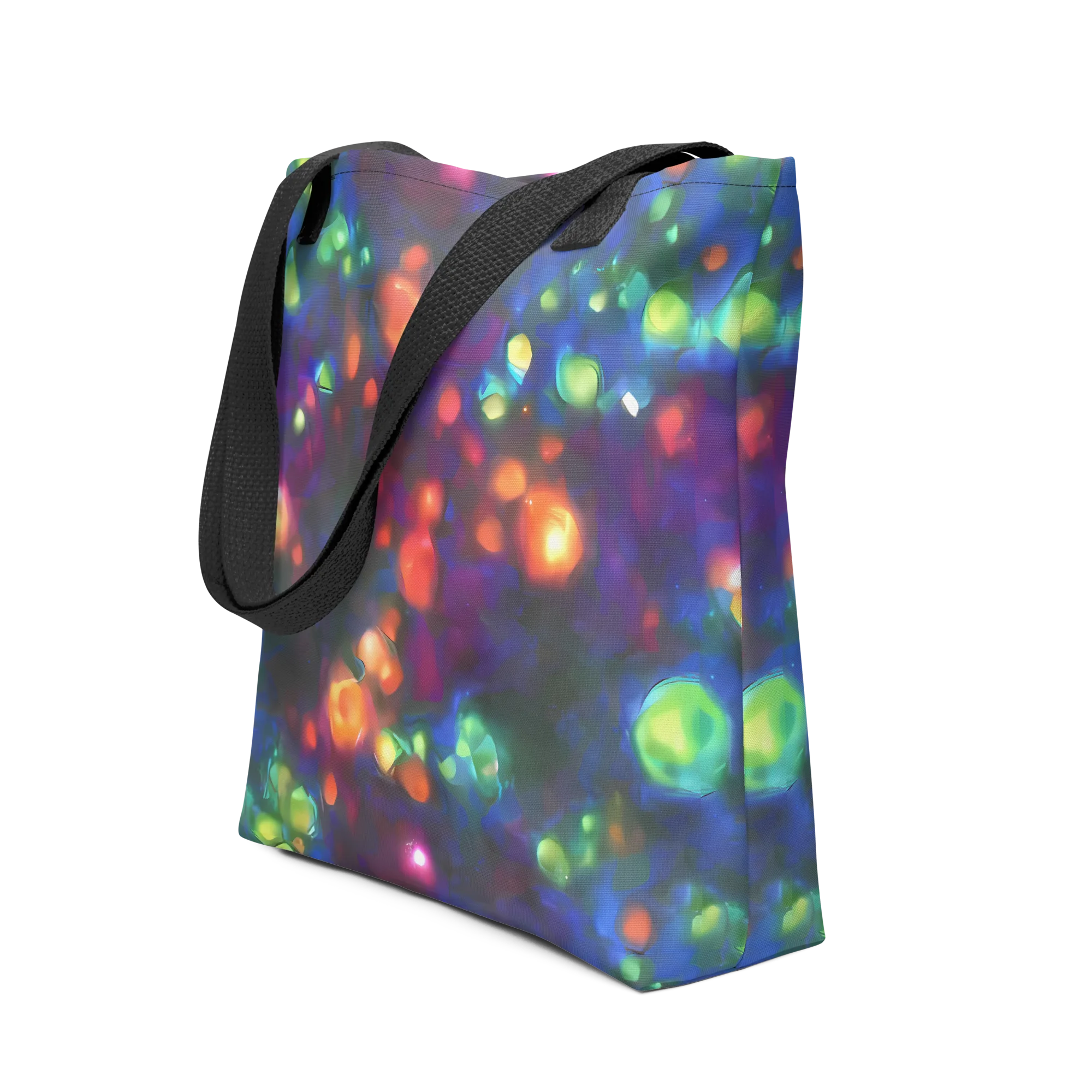 Chromatic Embers on Tote Bag — Front