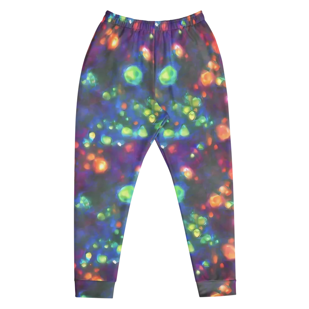 Chromatic Embers on Men's Joggers — Front