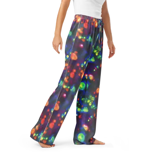 Chromatic Embers on a Women's Pajama Pants
