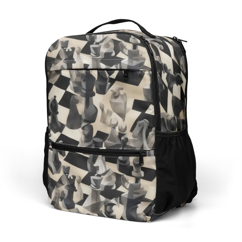 Checkmate Nocturne on Utility Backpack — Left Front