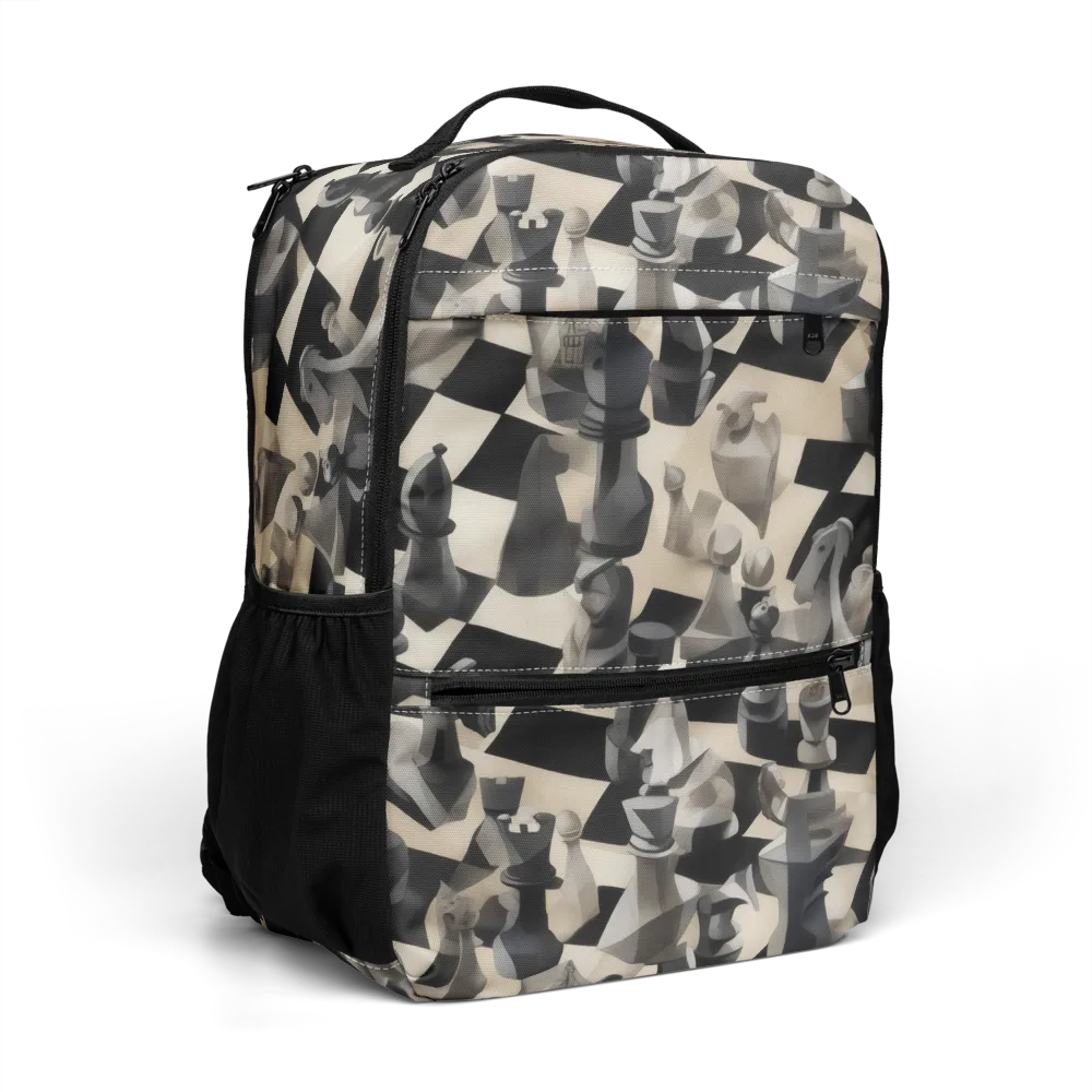Checkmate Nocturne on Utility Backpack — Right Front